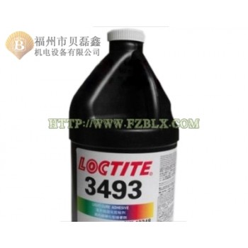 loctite乐泰3493胶水 紫外线固化胶 无影胶 uv光固化胶 透明高强度粘接剂 1L